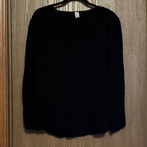 Old Navy Black Blouse - Large
